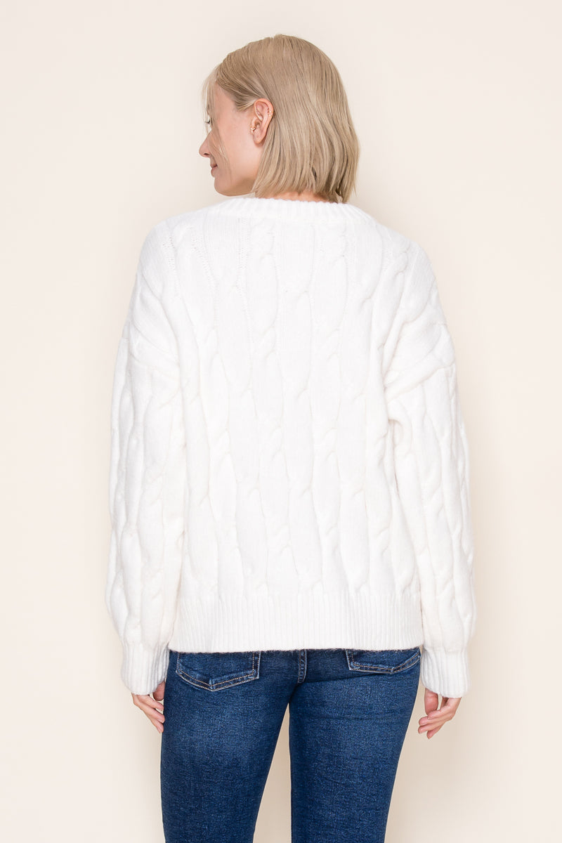 Merry Cable Knit Sweater