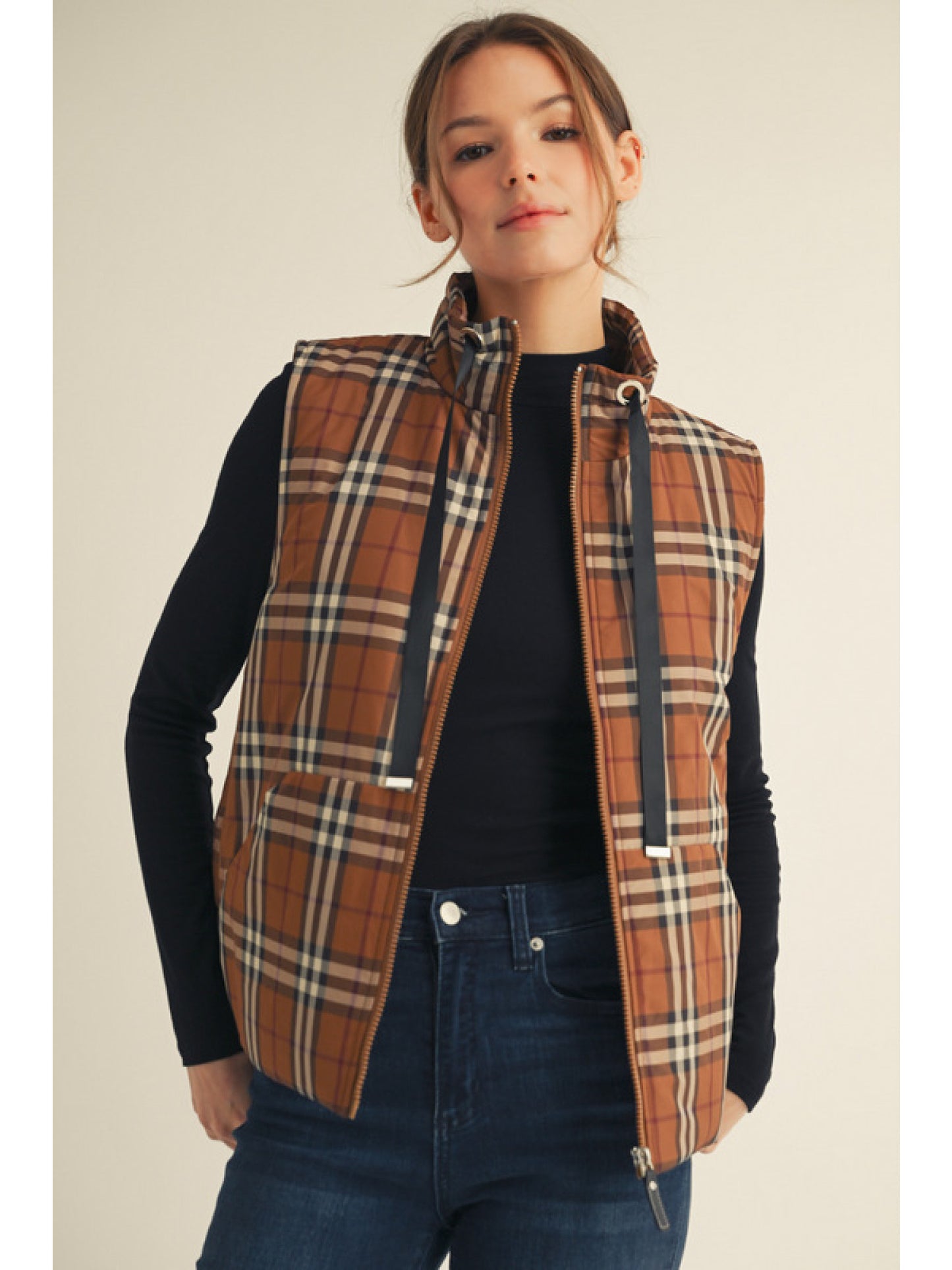 Best Fall Plaid Vest