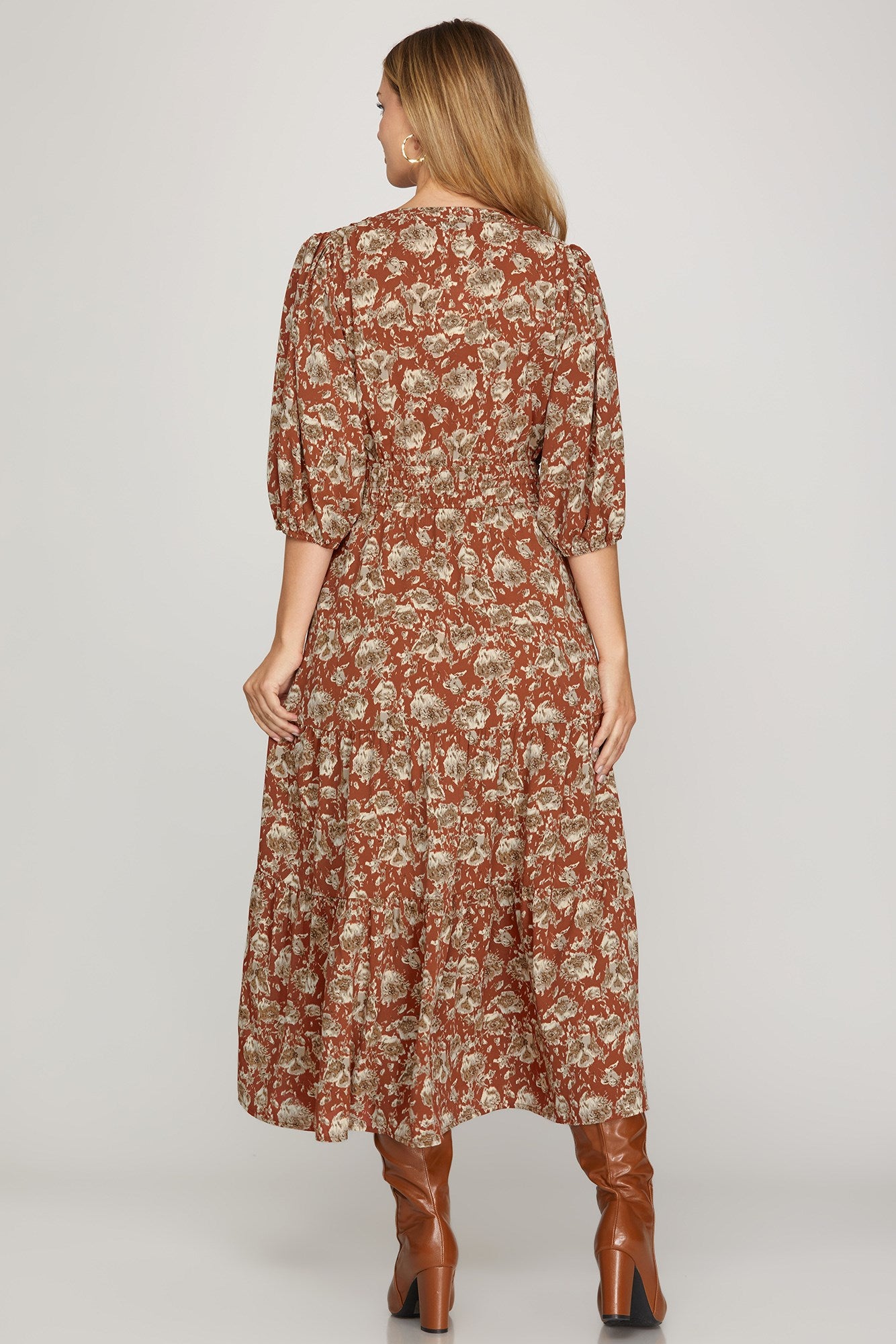 Fall Vibes Maxi Dress