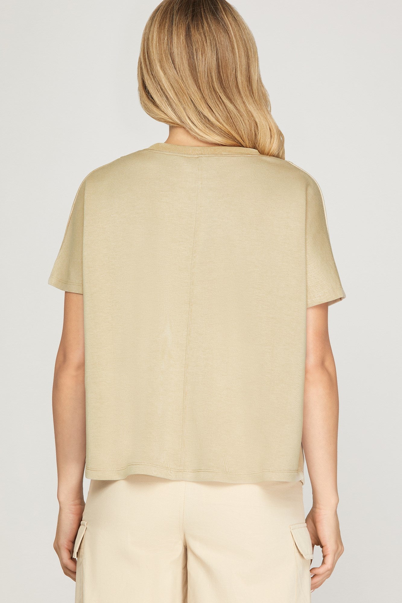 Neutral Luxe Scuba Top