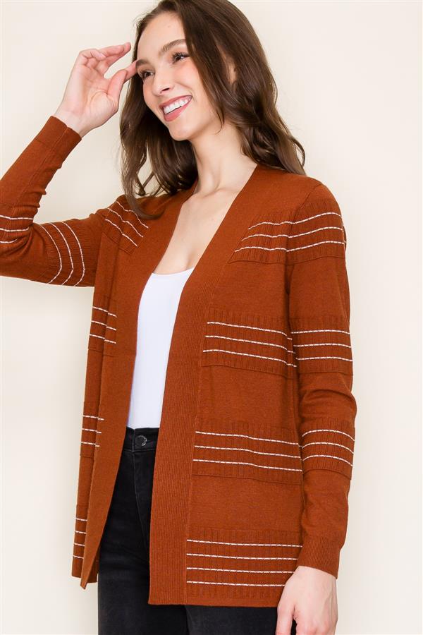 Perfect Brown Lightweight Cardigan