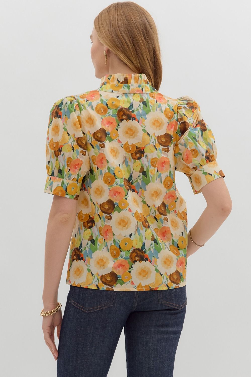 Autumn Floral Top