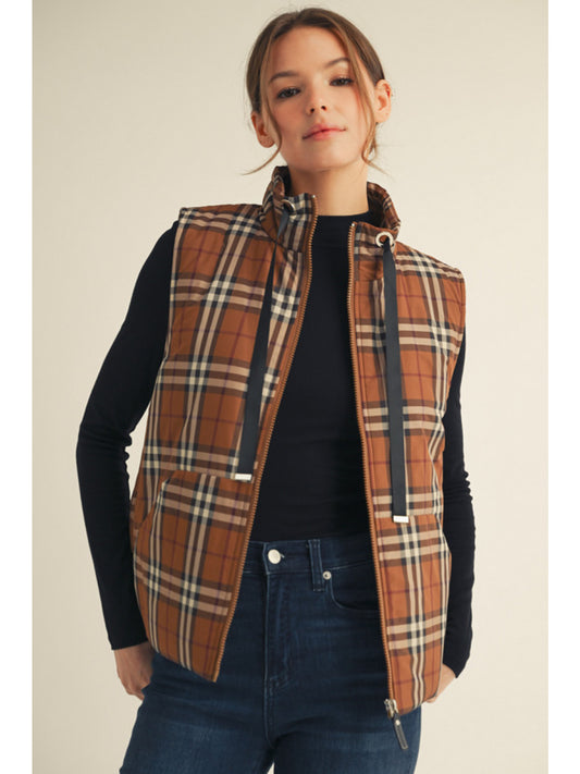 Best Fall Plaid Vest