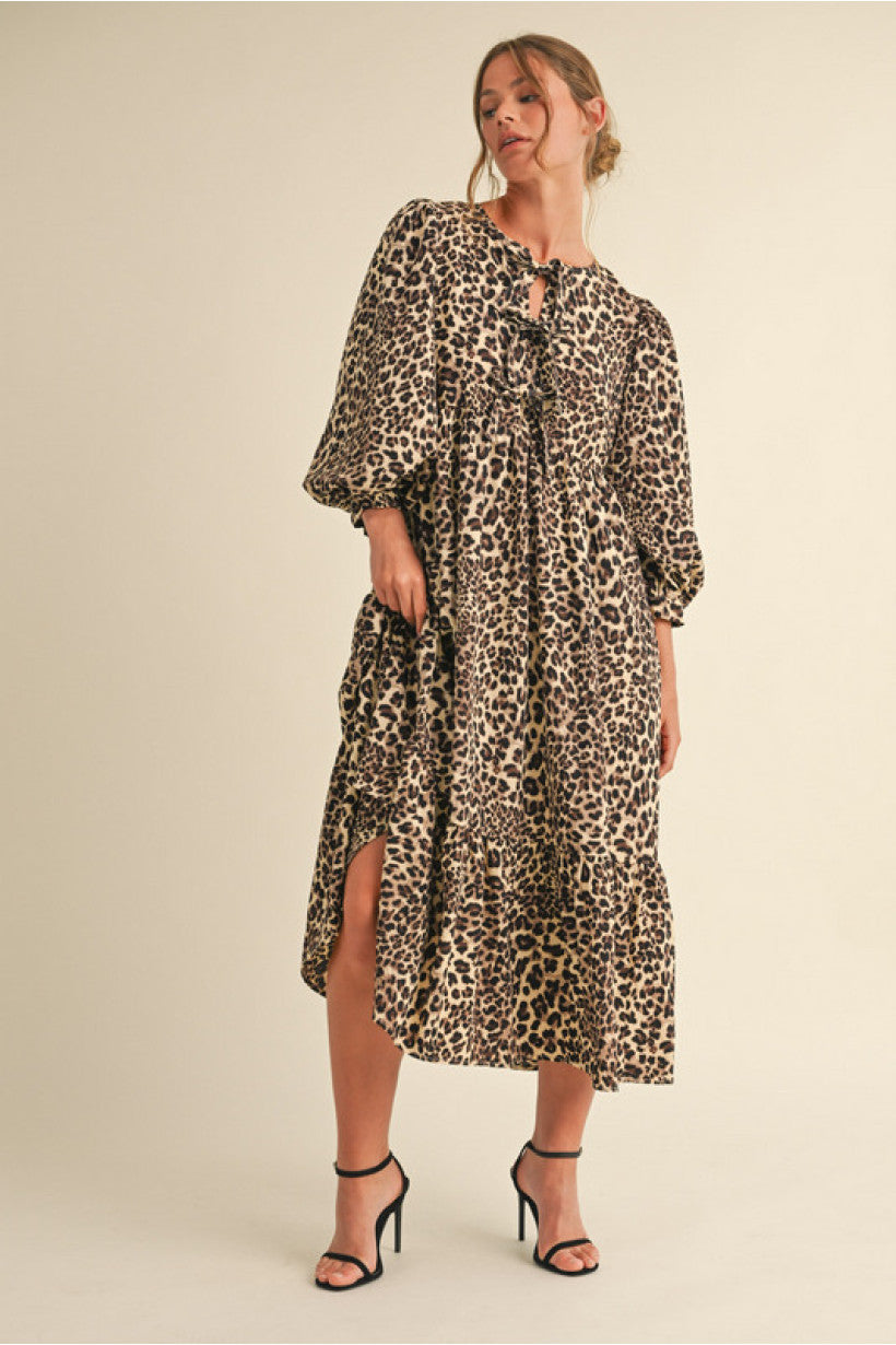 Leopard Maxi Dress