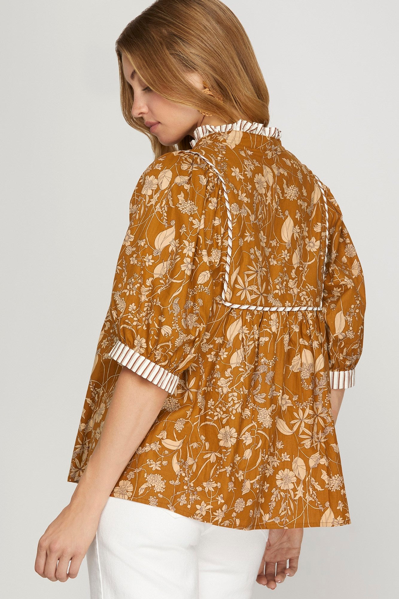 Caramel Floral Fall
