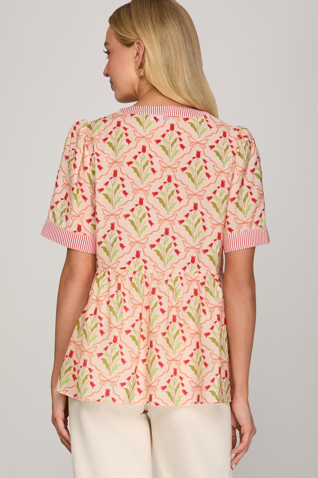 Fun Floral Blouse