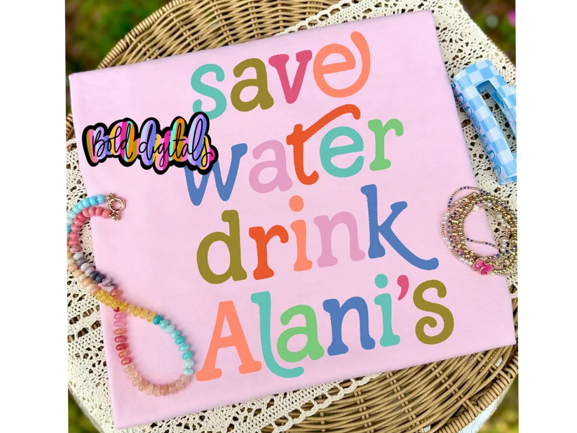 Save Water Drink Alani Tee
