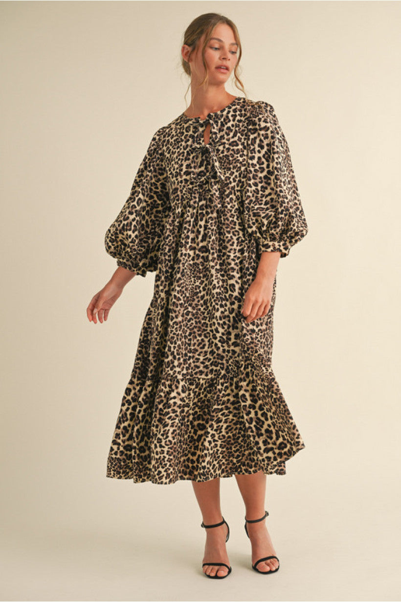 Leopard Maxi Dress