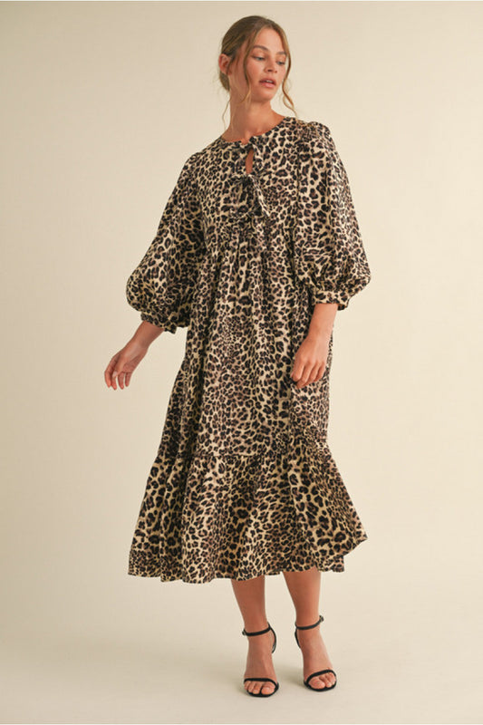 Leopard Maxi Dress