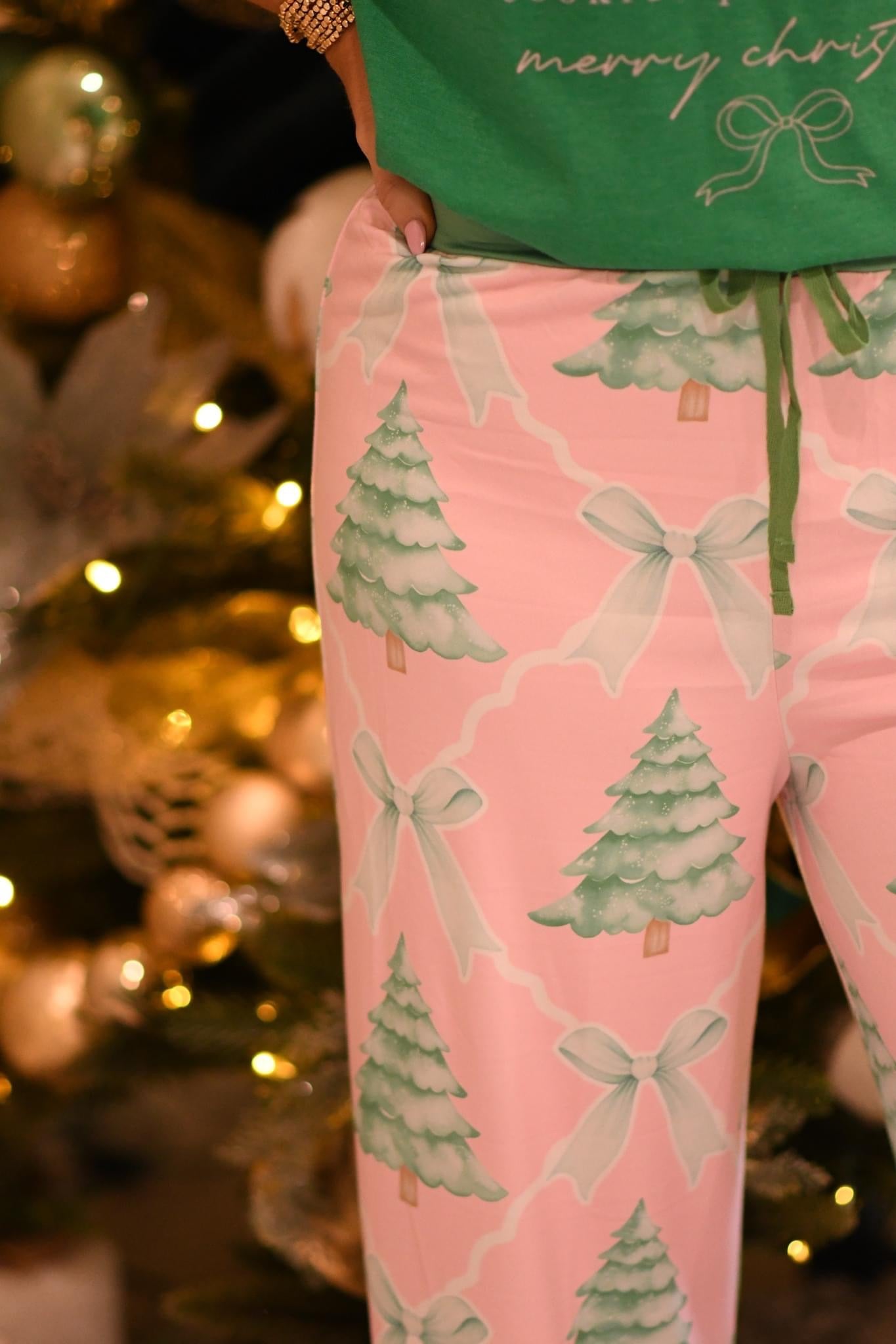 Pajama Bow Pants