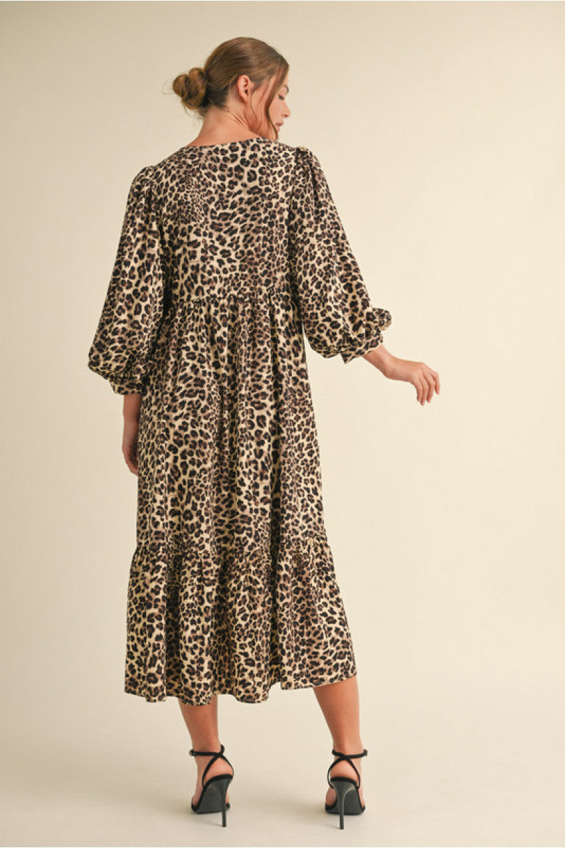 Leopard Maxi Dress