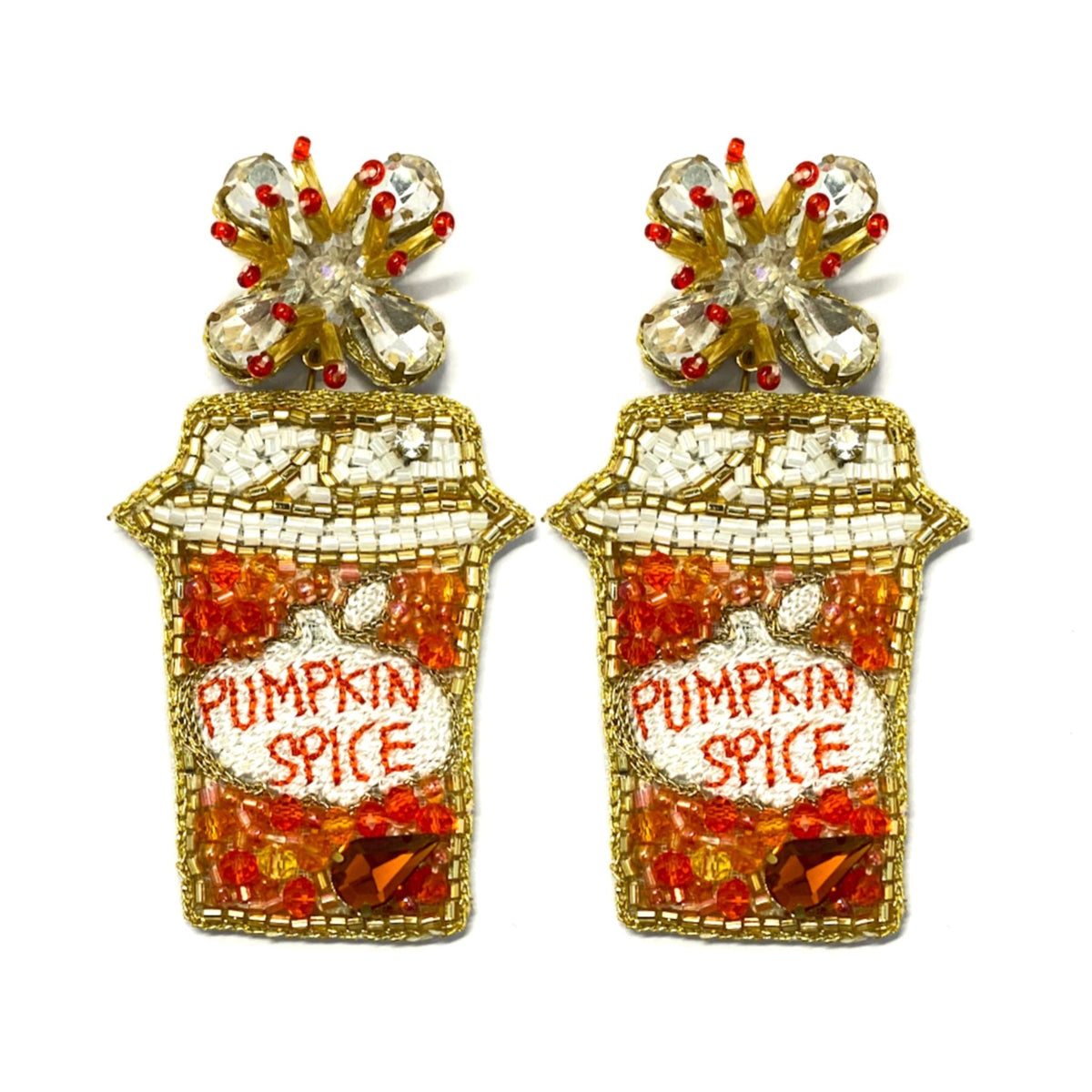 Pumpkin Spice Earrings