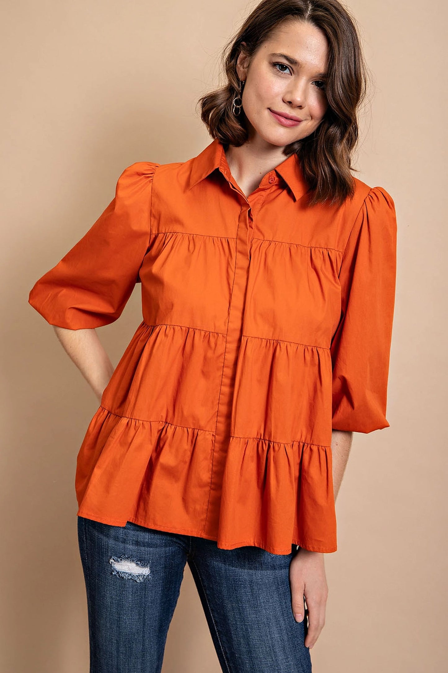 Rust Tiered Top