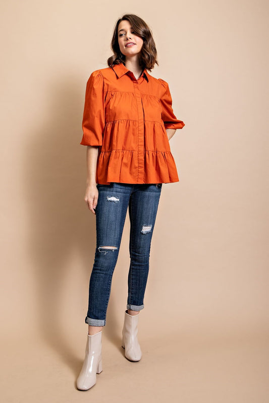 Rust Tiered Top